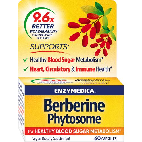 Enzymedica Berberine Phytosome-60 capsules-N101 Nutrition