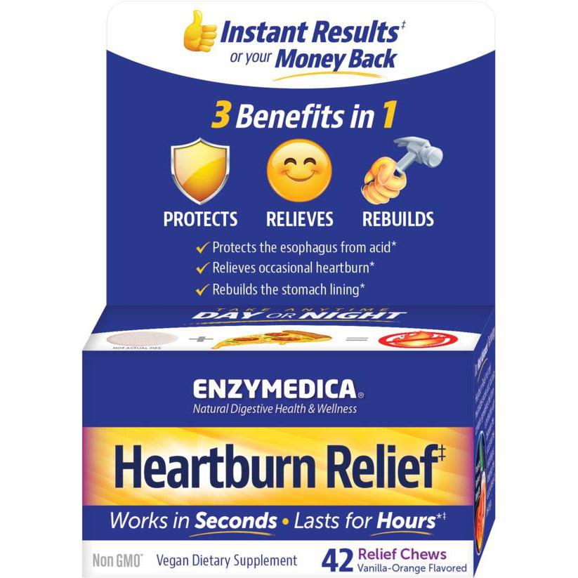 Enzymedica Heartburn Relief-42 chews-N101 Nutrition