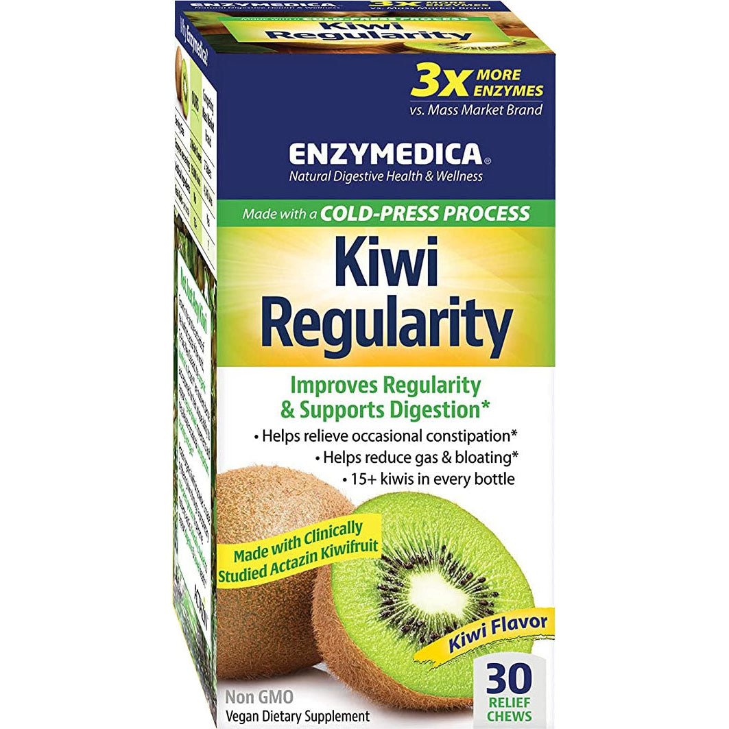 Enzymedica Kiwi Regularity-30 Chews-N101 Nutrition