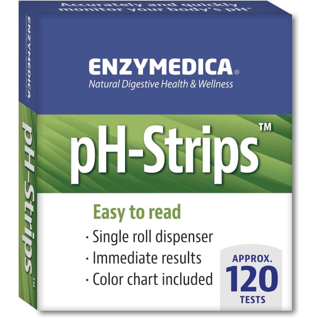 Enzymedica pH-Strips-1 roll (120 tests)-N101 Nutrition