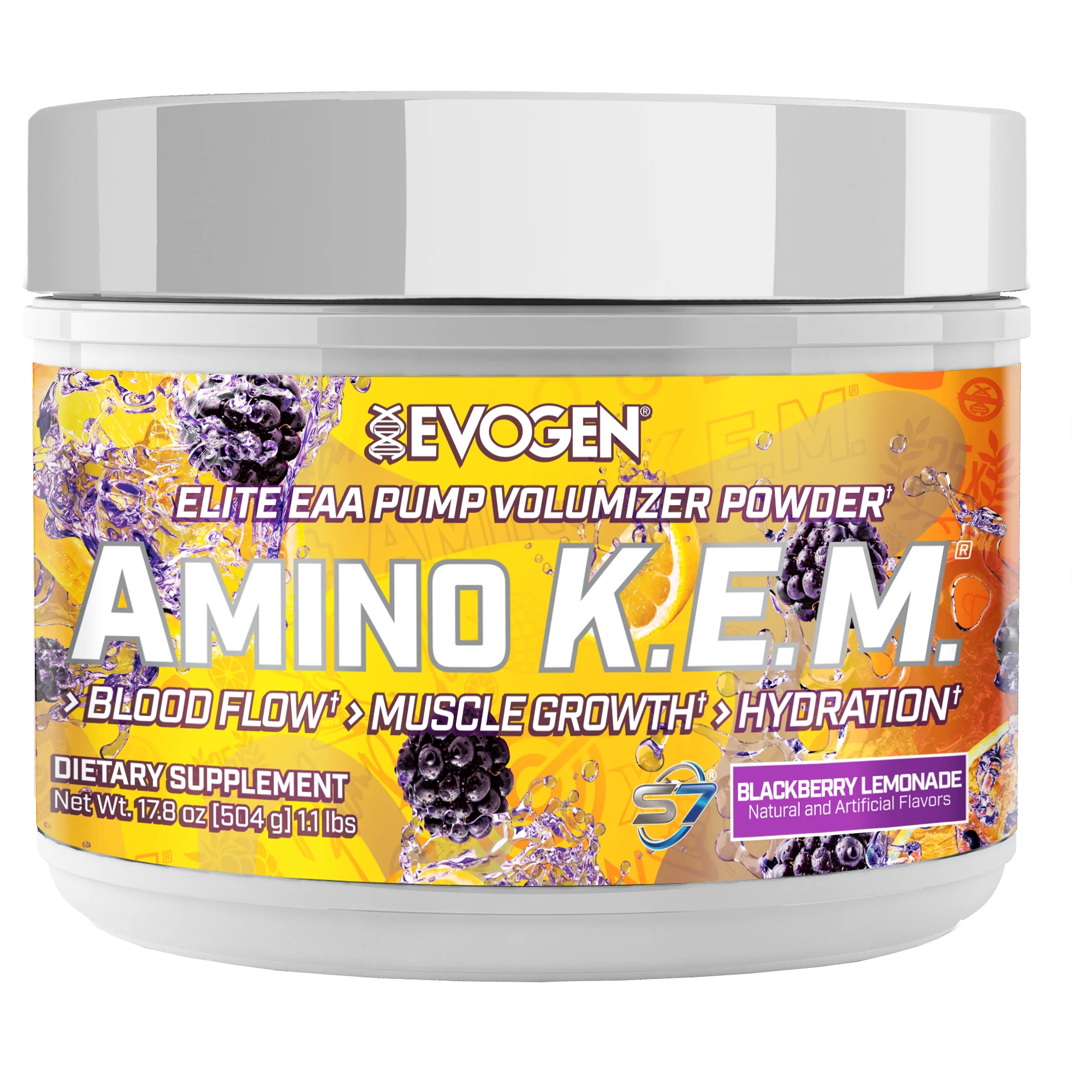 Evogen Amino K.E.M.-30 servings-Blackberry Lemonade-N101 Nutrition