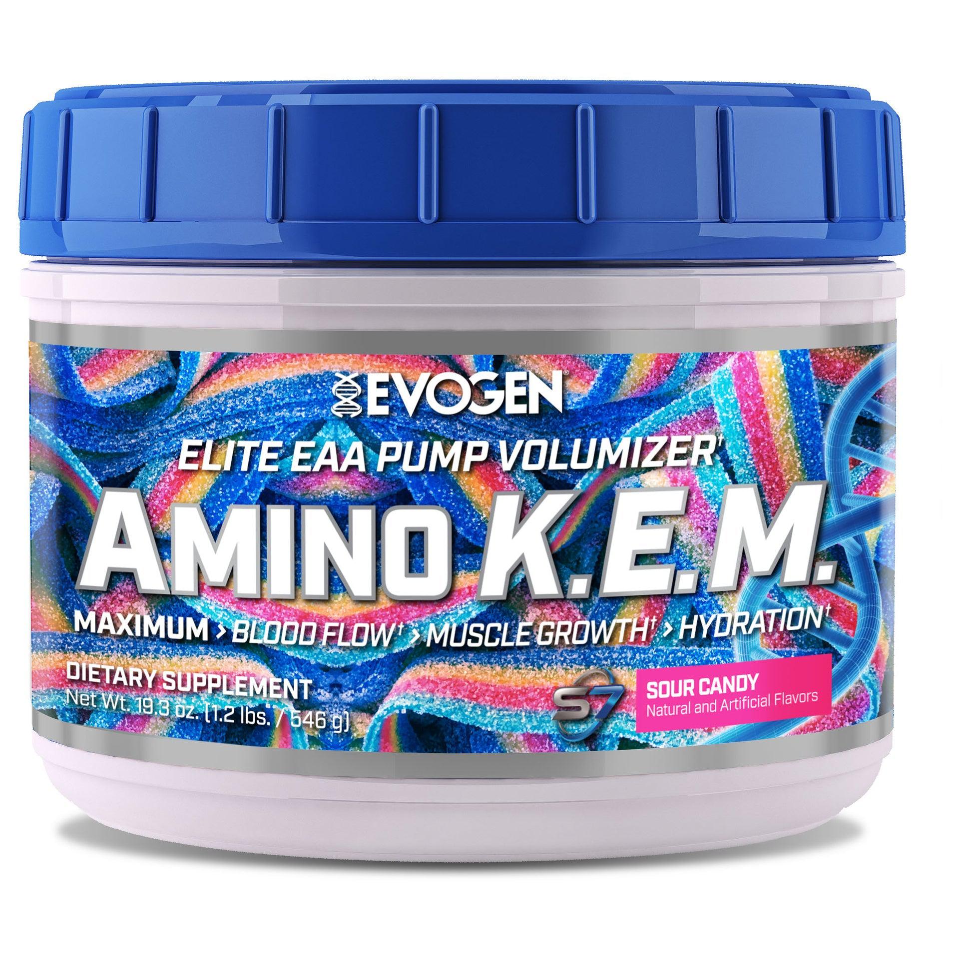 Evogen Amino K.E.M.-30 servings-Sour Candy-N101 Nutrition