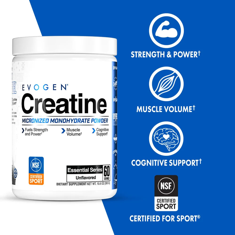 Evogen Essential Series Creatine Monohydrate-N101 Nutrition