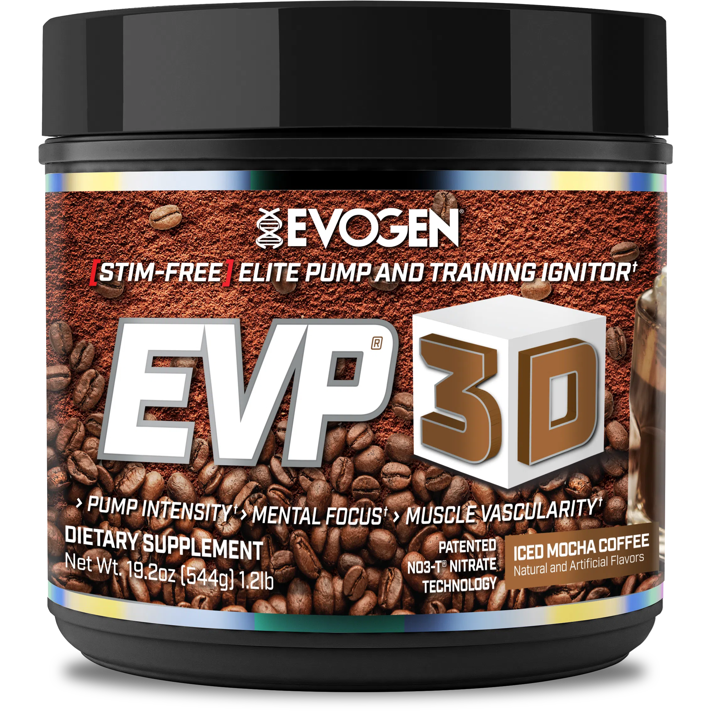 Evogen EVP-3D-40/20 servings-Iced Mocha Coffee-N101 Nutrition