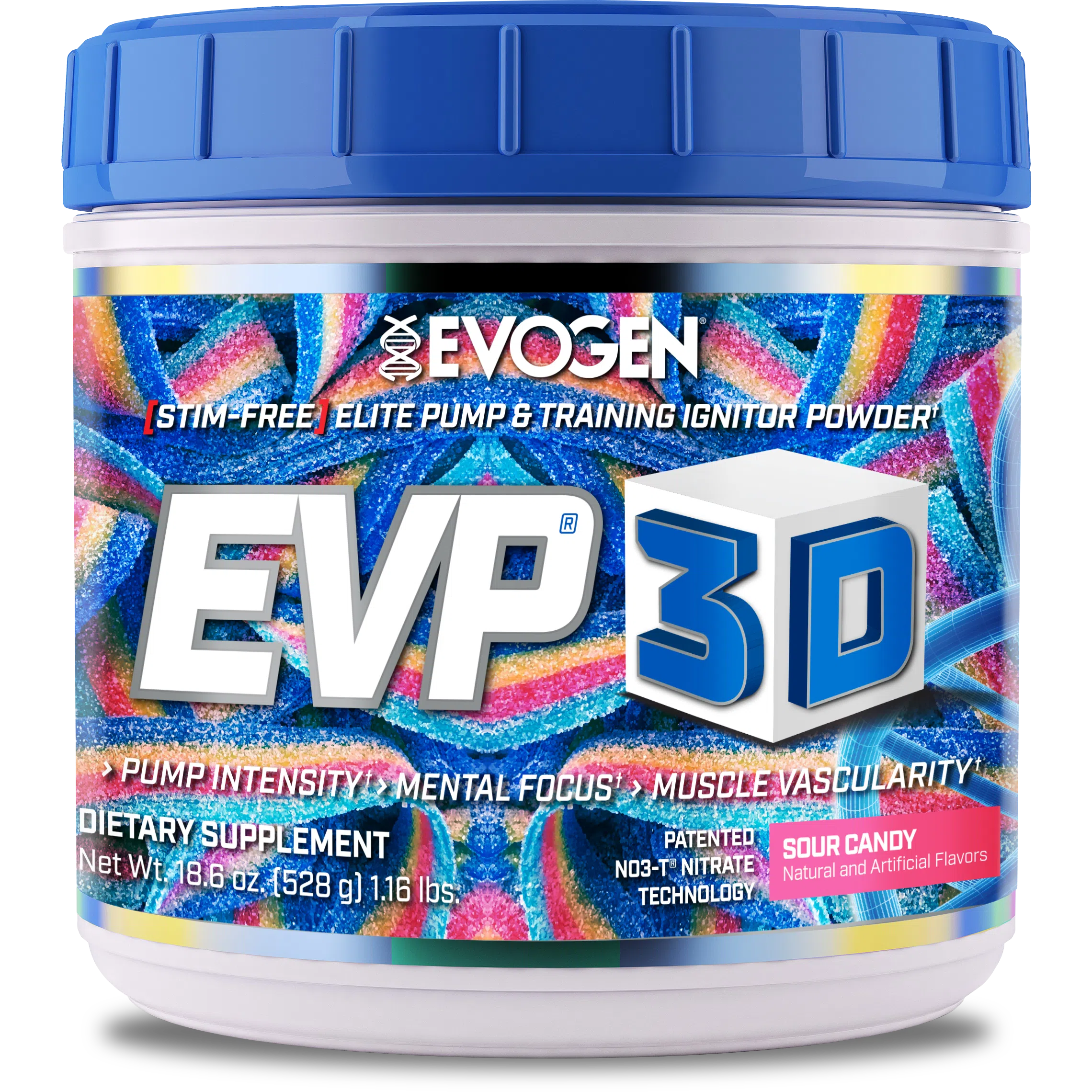 Evogen EVP-3D-40/20 servings-Sour Candy-N101 Nutrition