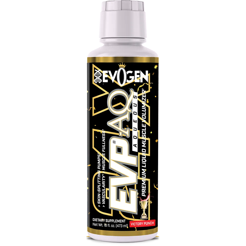 Evogen EVP-AQ Premium Liquid Muscle Volumizer-16 fl oz (473 mL)-Victory Punch-N101 Nutrition