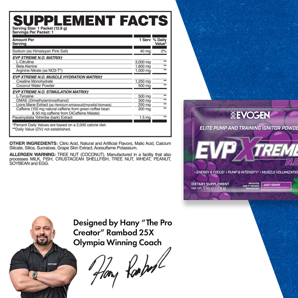 Evogen EVP Xtreme N.O.-N101 Nutrition