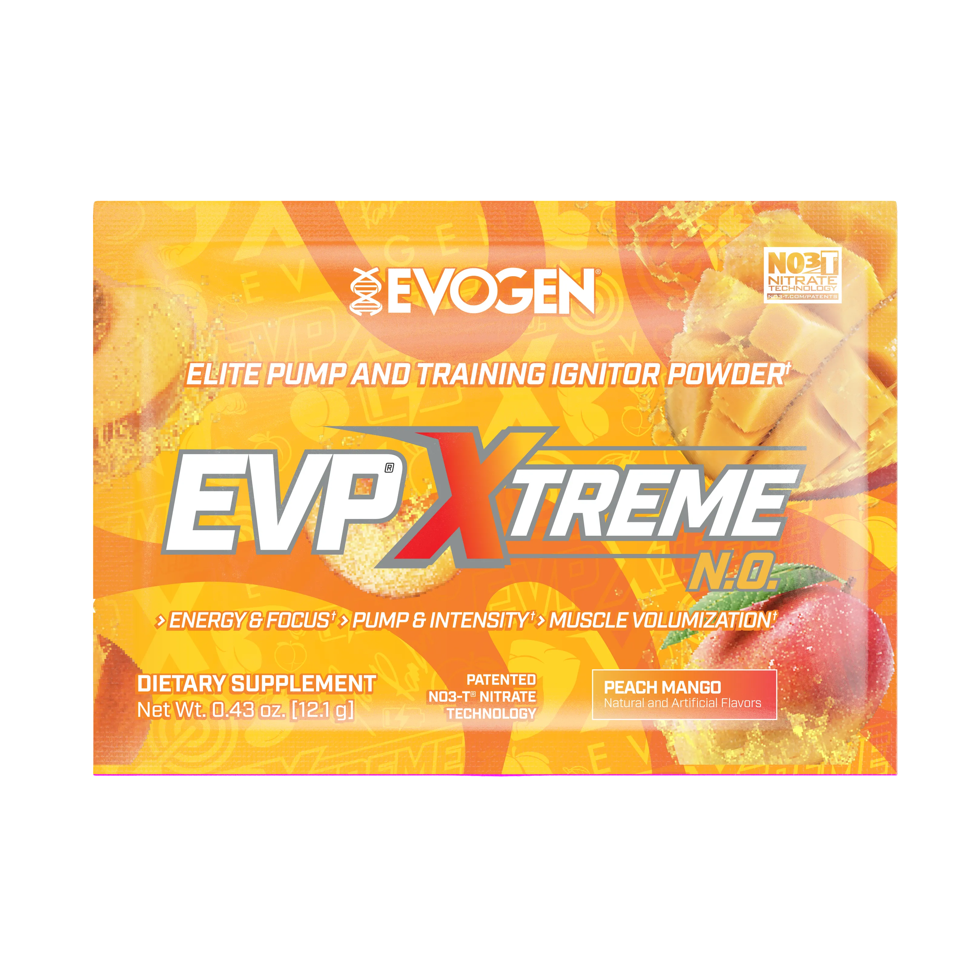 Evogen EVP Xtreme N.O.-Single Pack-Peach Mango-N101 Nutrition