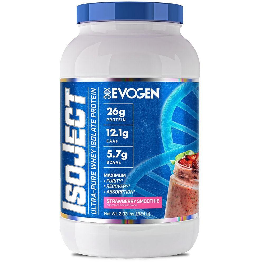 Evogen IsoJect-2 lbs (28 servings)-Strawberry Smoothie-N101 Nutrition