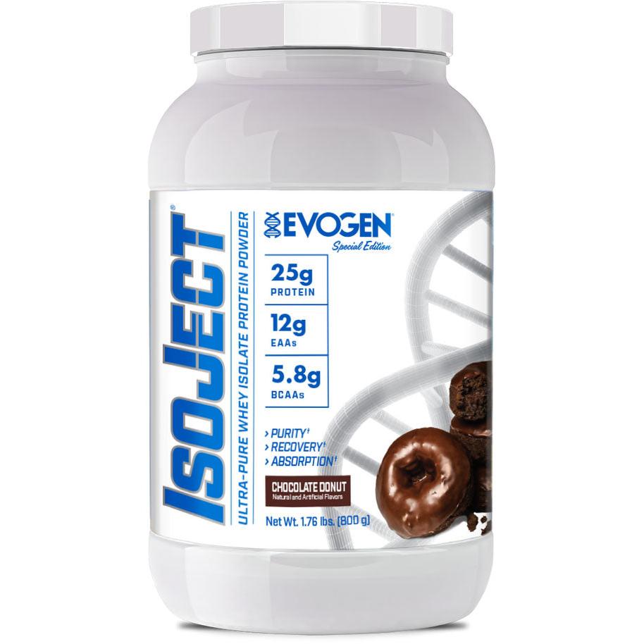 Evogen IsoJect-25 servings-Chocolate Donut-N101 Nutrition