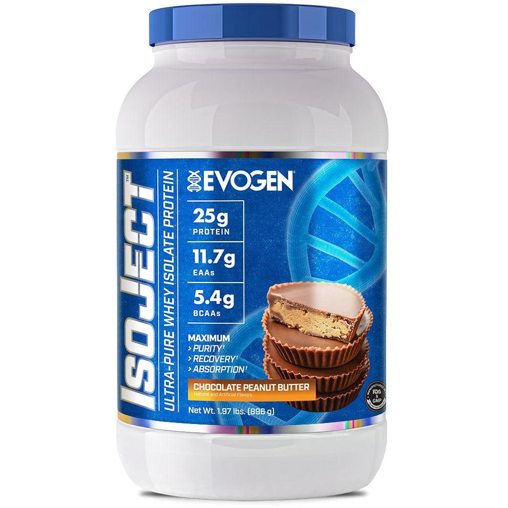 Evogen IsoJect-25 servings-Chocolate Peanut Butter-N101 Nutrition