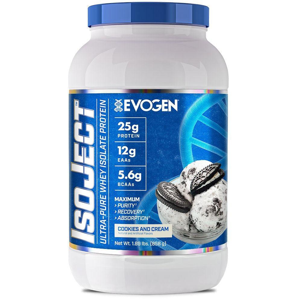 Evogen IsoJect-25 servings-Cookies and Cream-N101 Nutrition