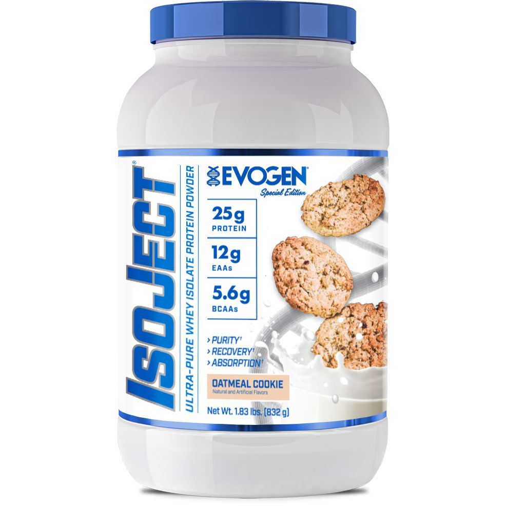 Evogen IsoJect-25 servings-Oatmeal Cookie-N101 Nutrition