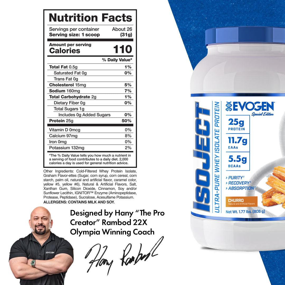 Evogen IsoJect-N101 Nutrition