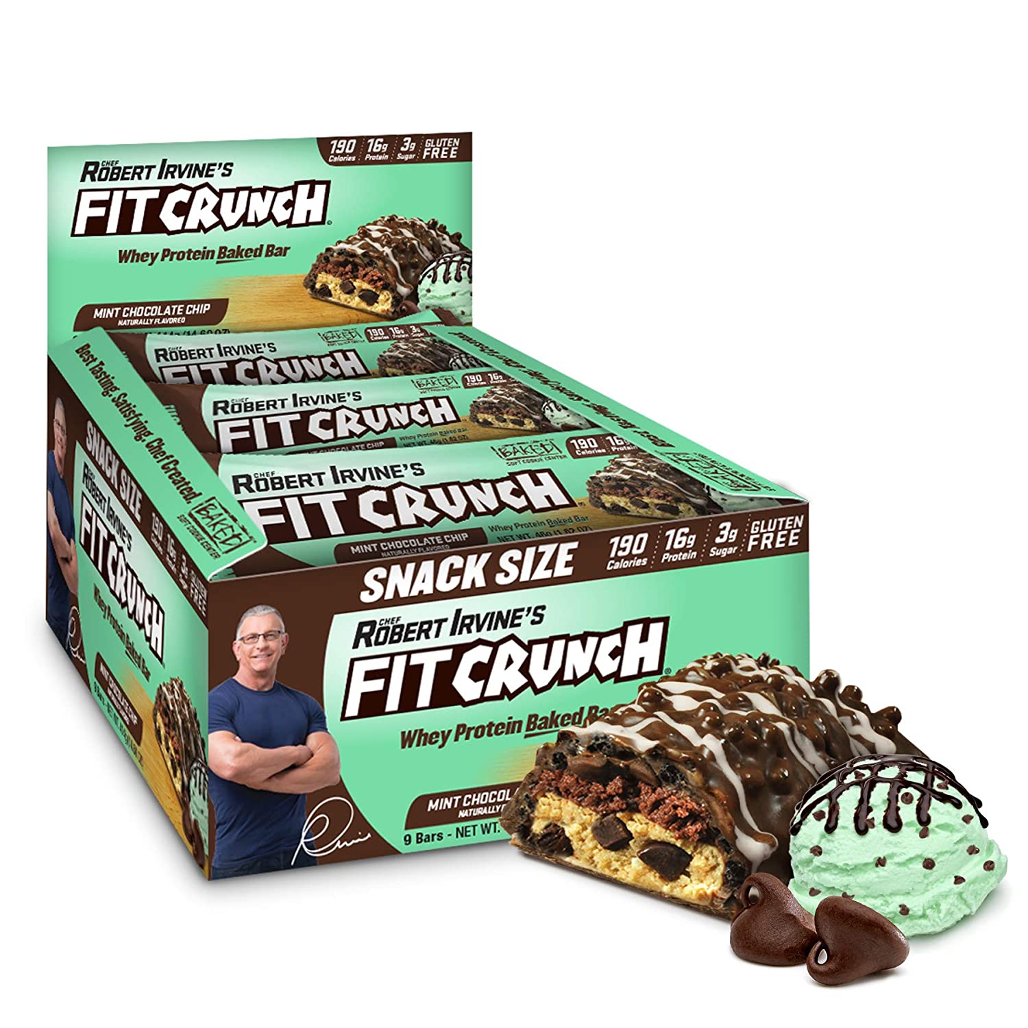 FITCRUNCH Snack Size Protein Bars-N101 Nutrition