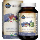 Garden of Life Organics Men's Once Daily Multi-30 vegan tablets-N101 Nutrition