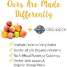 Garden of Life Organics Turmeric Inflammatory Response Gummy-N101 Nutrition