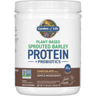 Garden of Life Plant-Based Sprouted Barley Protein + Probiotics-20 servings-Chocolate-N101 Nutrition