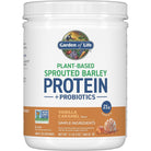 Garden of Life Plant-Based Sprouted Barley Protein + Probiotics-20 servings-Vanilla Caramel-N101 Nutrition