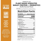 Garden of Life Plant-Based Sprouted Barley Protein + Probiotics-N101 Nutrition