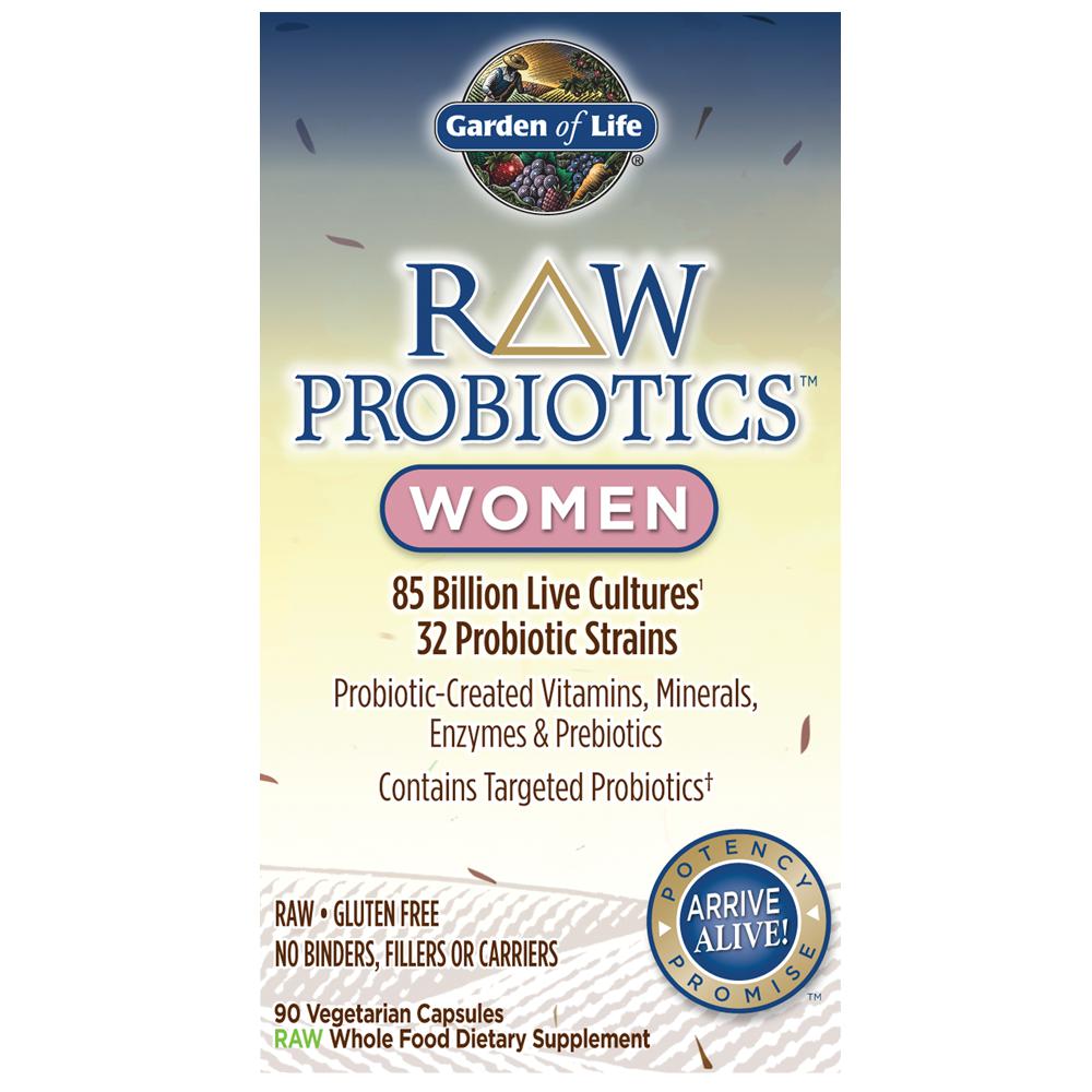 Garden of Life RAW Probiotics Women-90 vegetarian capsules-N101 Nutrition