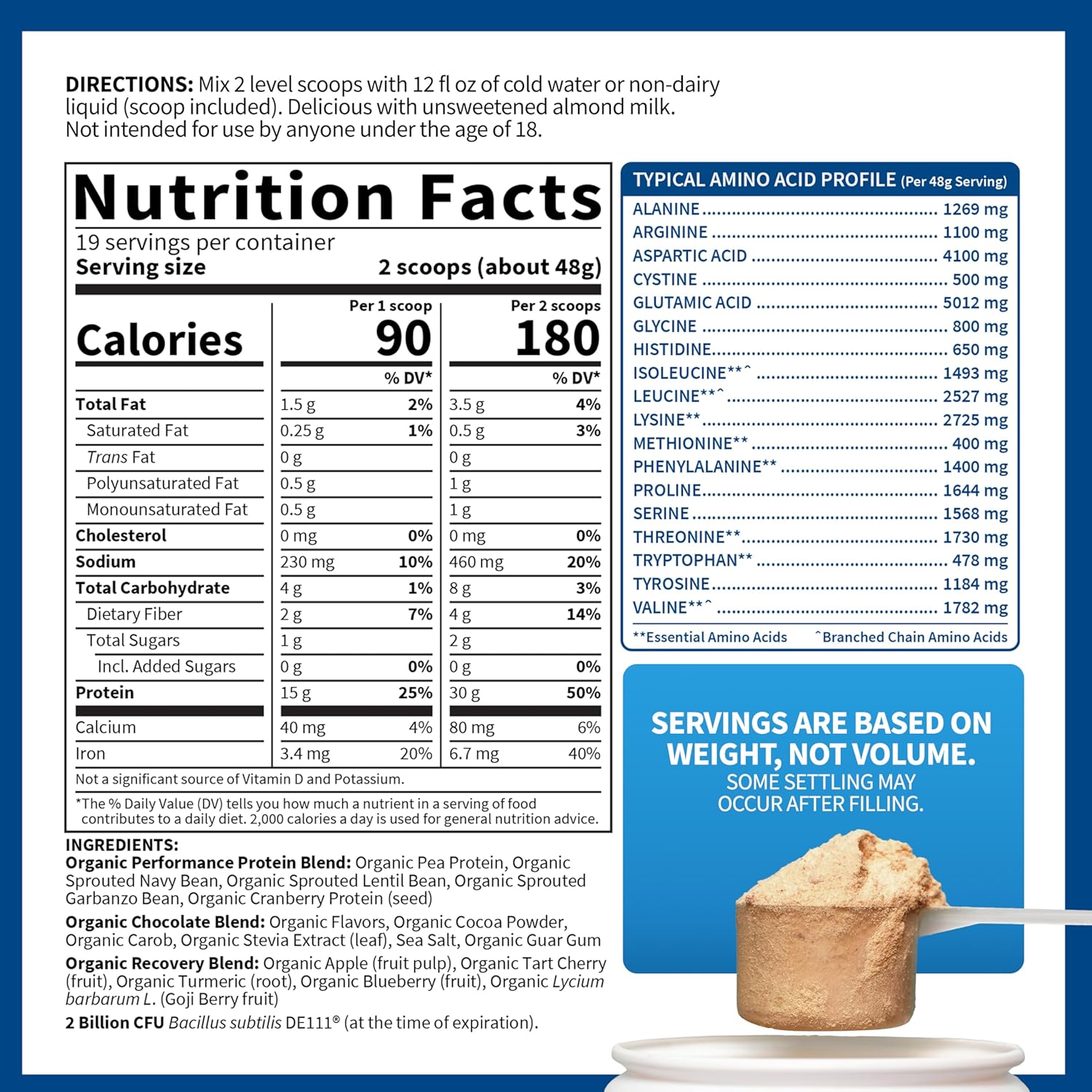 Garden of Life SPORT Organic Plant-Based Protein-N101 Nutrition