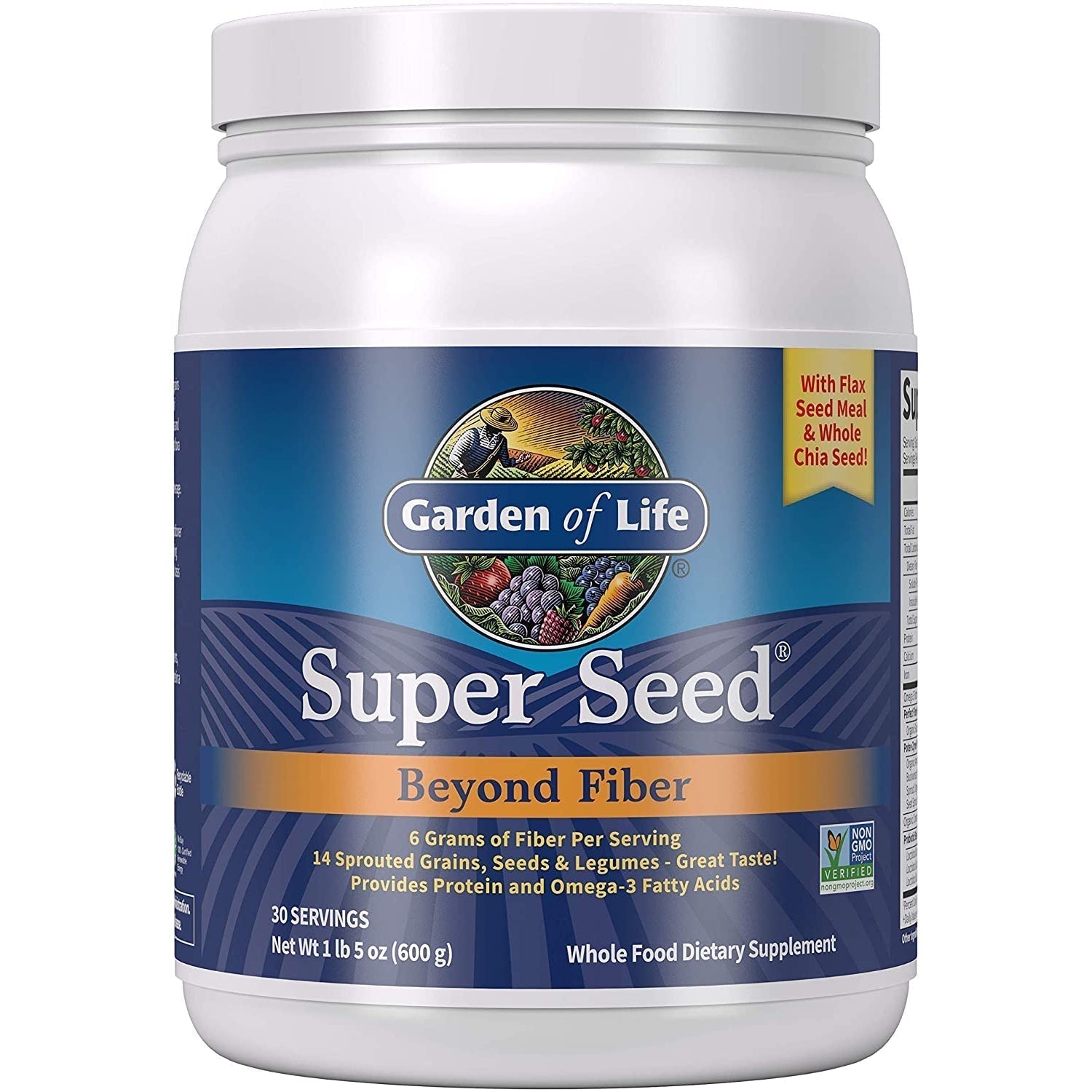 Garden of Life Super Seed-21 oz (600 g)-N101 Nutrition