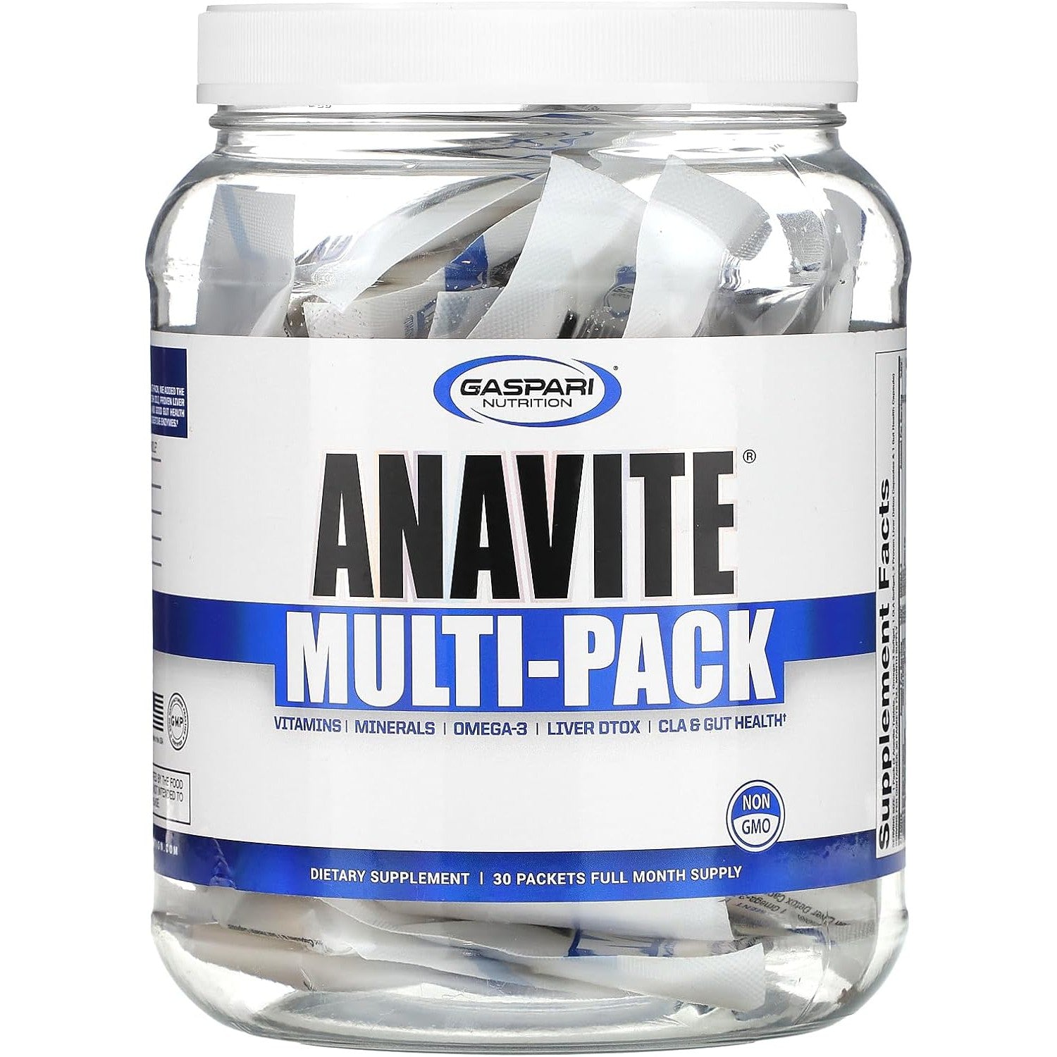 Gaspari Nutrition Anavite Multi-Pack-30 packets-N101 Nutrition