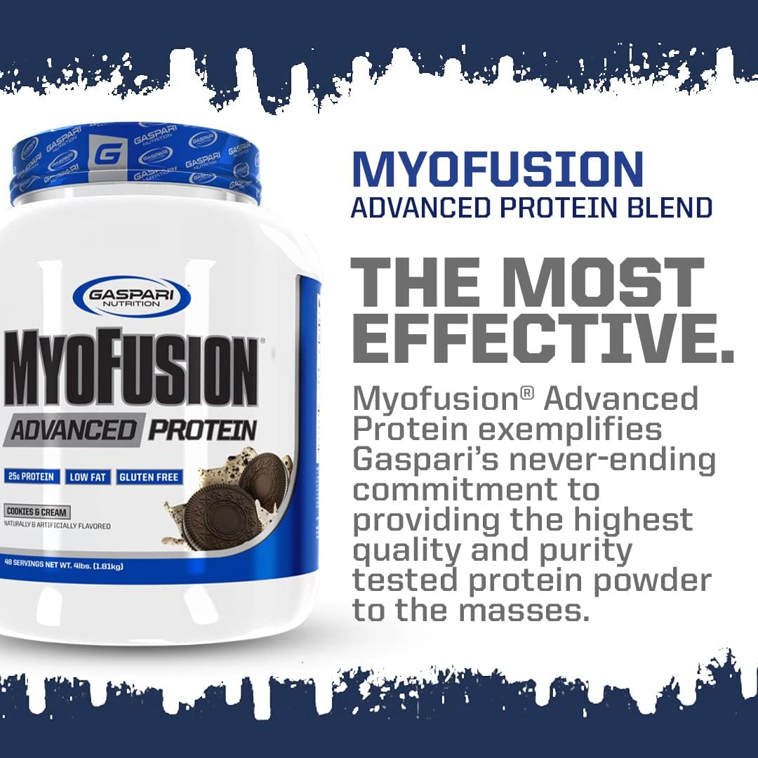 Gaspari Nutrition MyoFusion Advanced Protein-N101 Nutrition