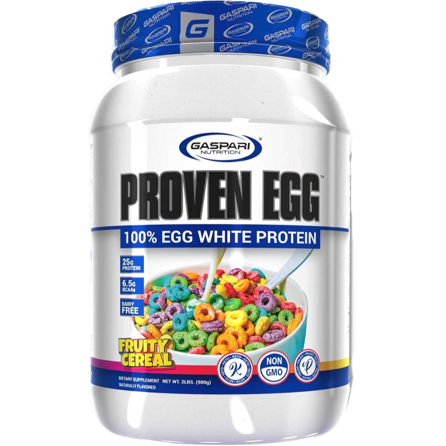 Gaspari Nutrition Proven Egg-2 lbs (900 g)-Fruity Cereal-N101 Nutrition