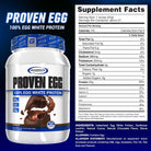 Gaspari Nutrition Proven Egg-N101 Nutrition