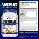 Gaspari Nutrition Proven Egg-N101 Nutrition