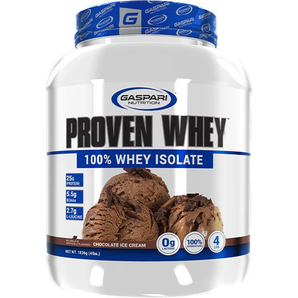 Gaspari Nutrition Proven Whey-4 lbs-Chocolate Ice Cream-N101 Nutrition