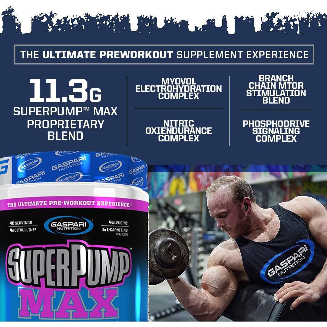 Gaspari Nutrition SuperPump MAX-N101 Nutrition