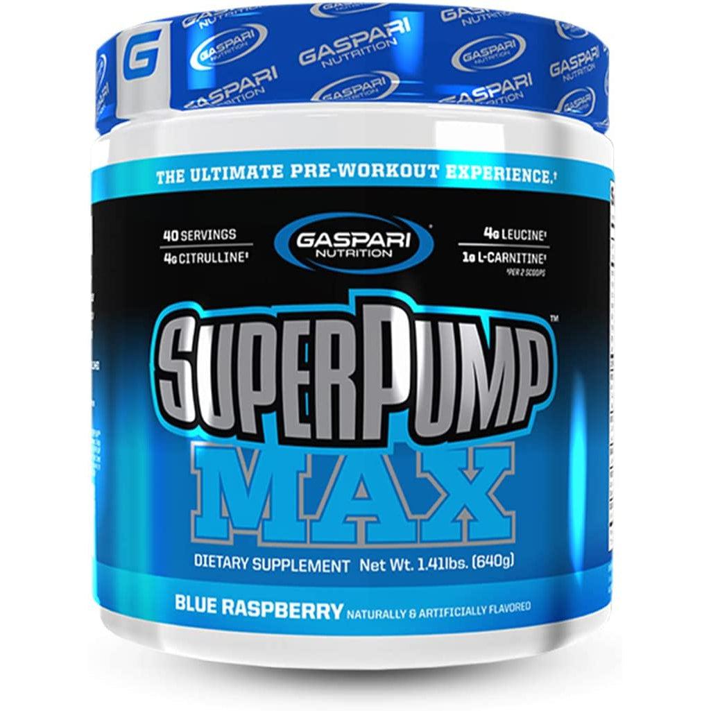 Gaspari Nutrition SuperPump MAX-40 servings-Blue Raspberry-N101 Nutrition