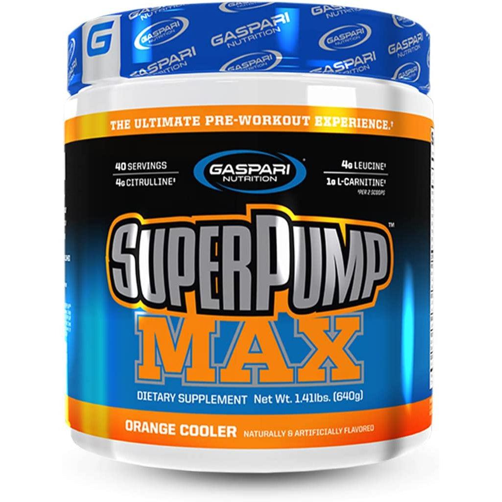 Gaspari Nutrition SuperPump MAX-40 servings-Orange Cooler-N101 Nutrition