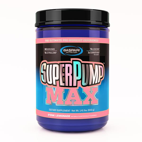 Gaspari Nutrition SuperPump MAX-40 servings-Pink Lemonade-N101 Nutrition