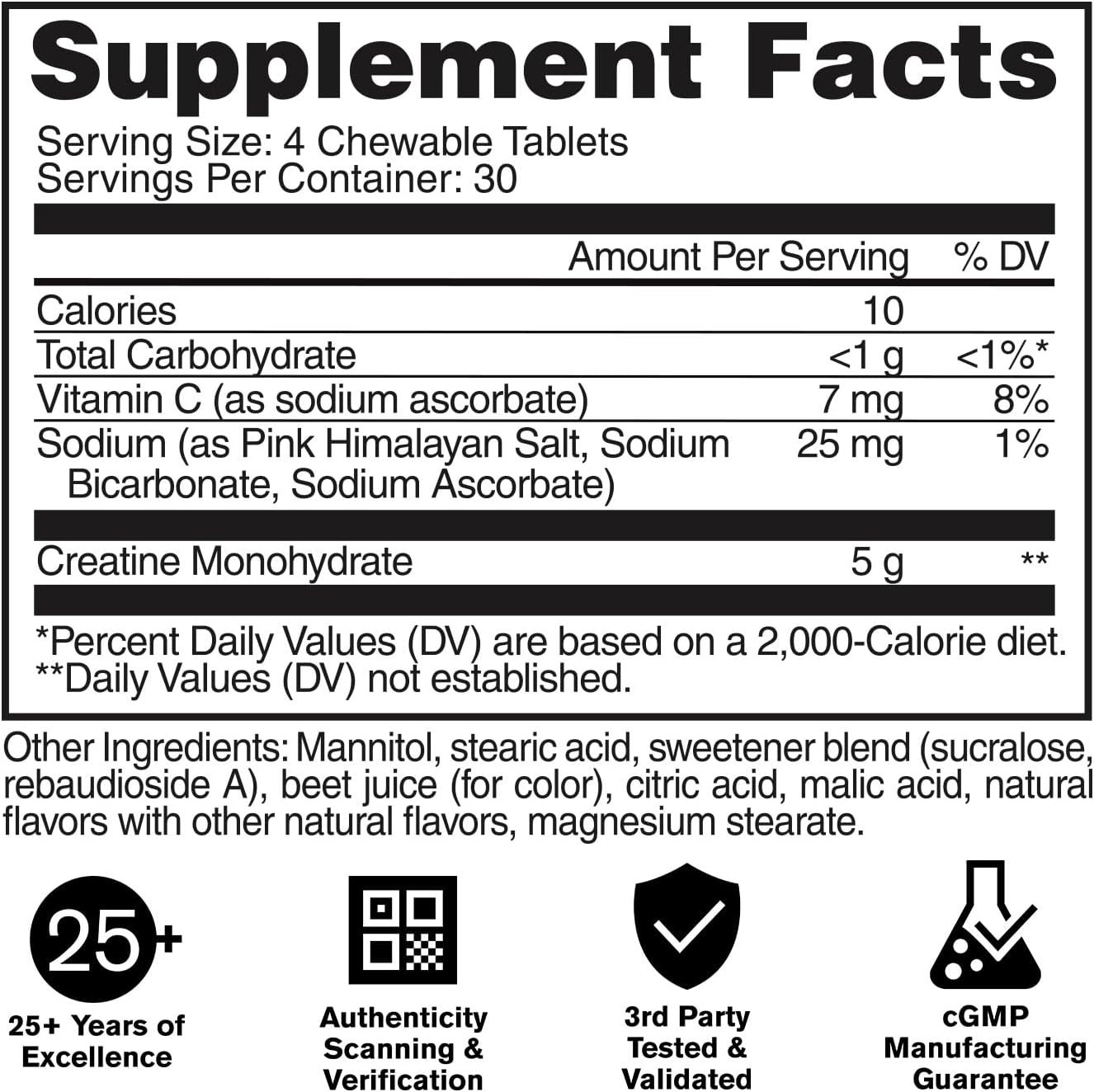 GAT Sport Creatine Chews-N101 Nutrition