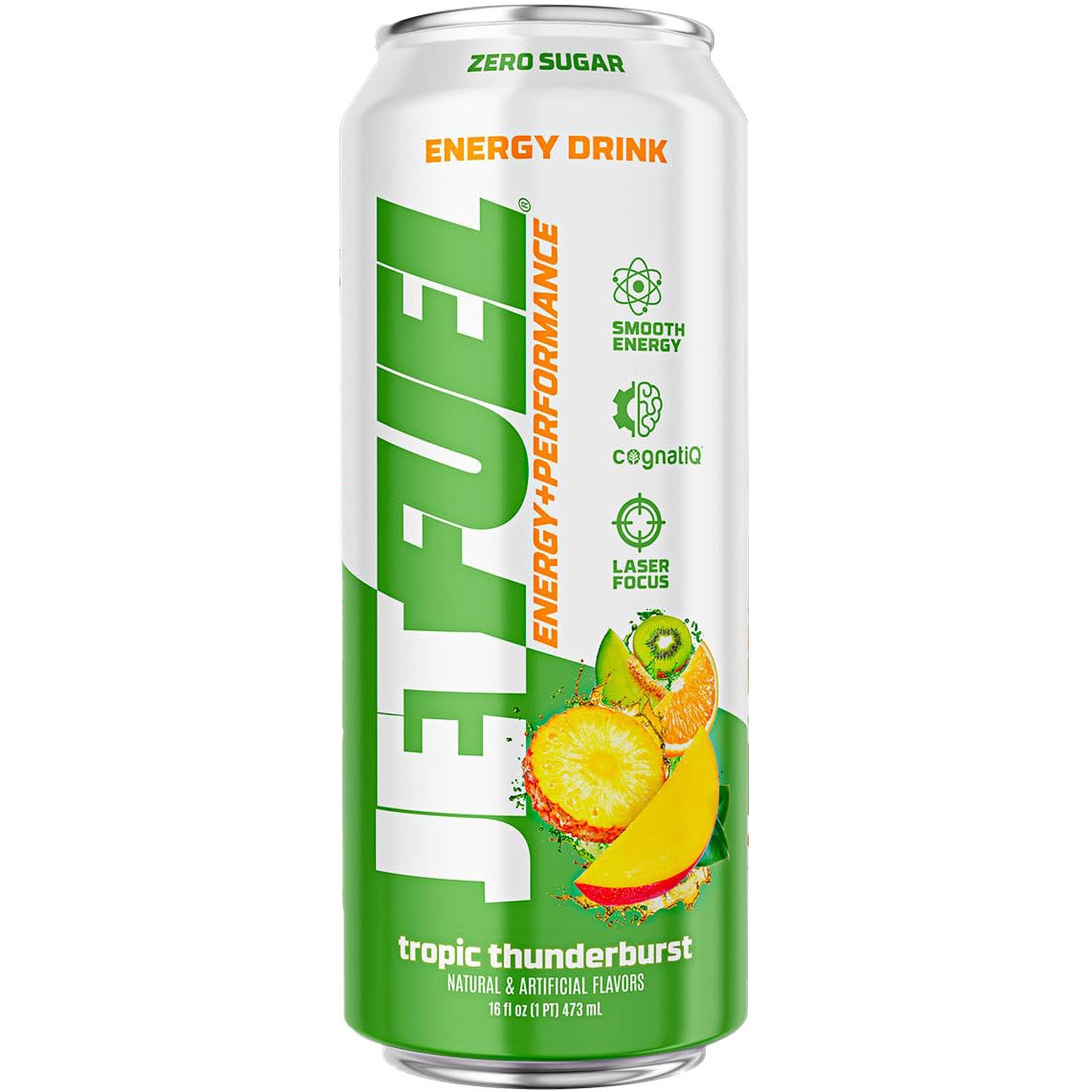 GAT Sport Jetfuel Energy Drink-Single Can (16 fl oz)-Tropic Thunderburst-N101 Nutrition