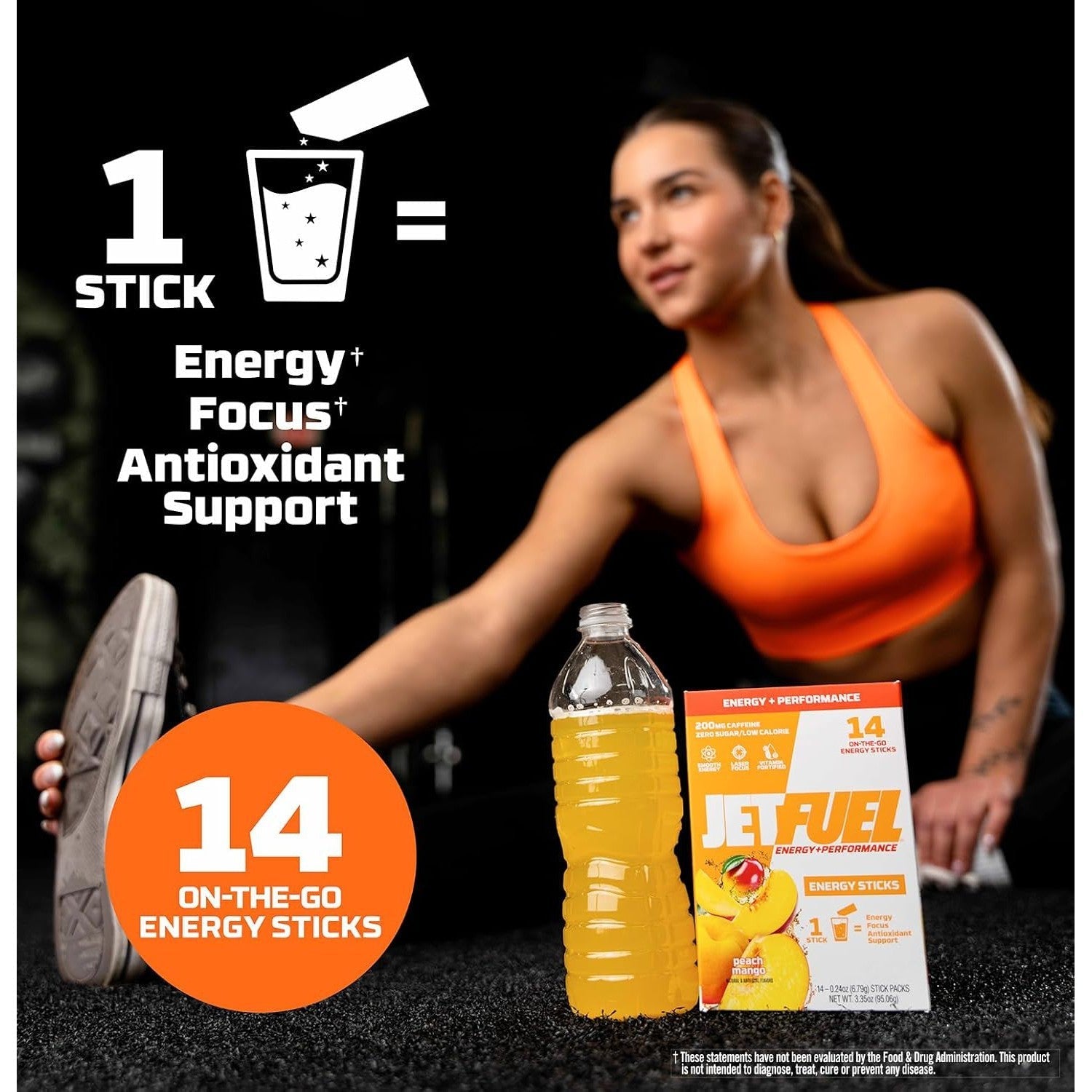 GAT Sport JetFuel Energy Sticks-N101 Nutrition