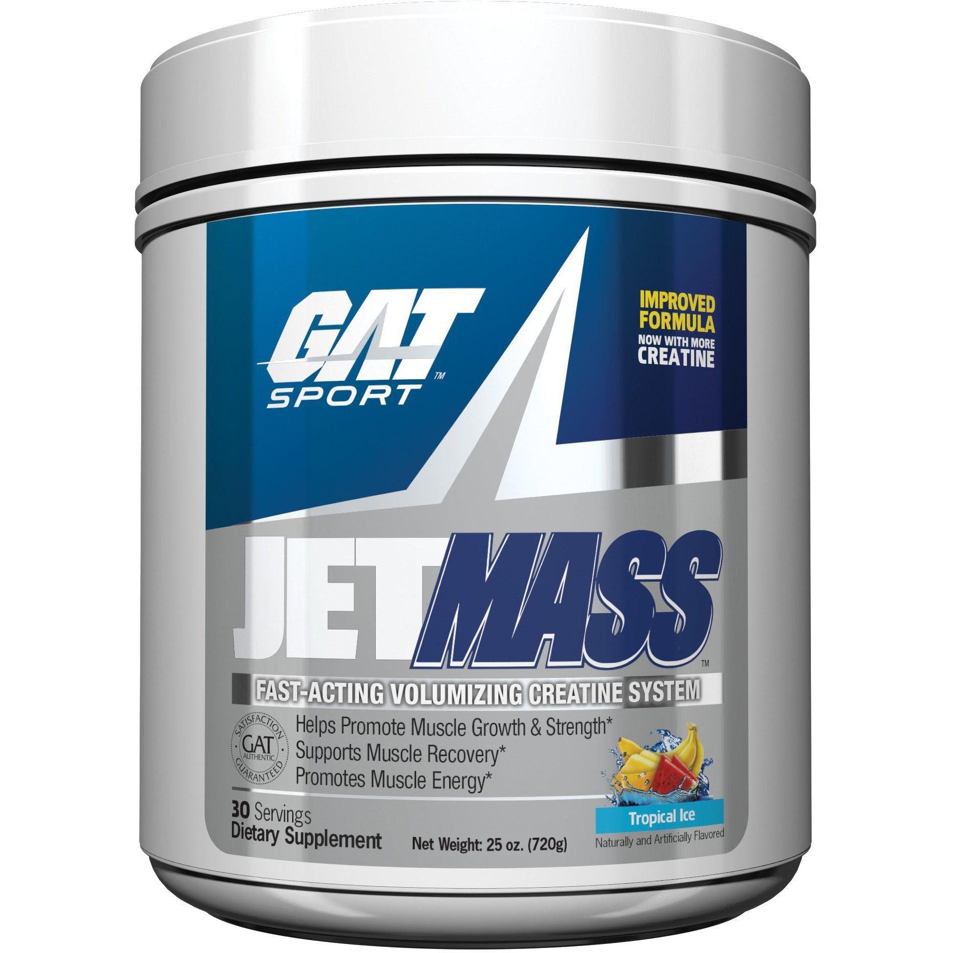 GAT Sport JetMASS-30 servings-Tropical Ice-N101 Nutrition