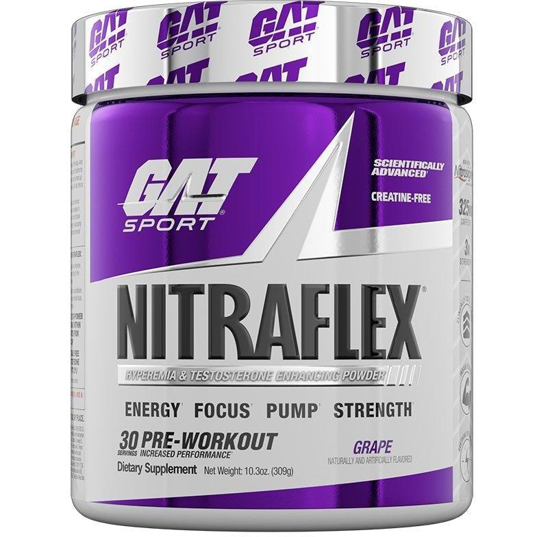 GAT Sport Nitraflex-30 servings-Grape-N101 Nutrition