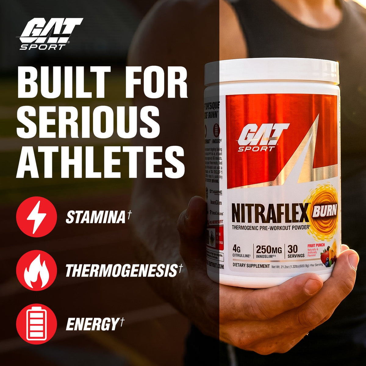 GAT Sport Nitraflex® Burn (New Formula)-N101 Nutrition