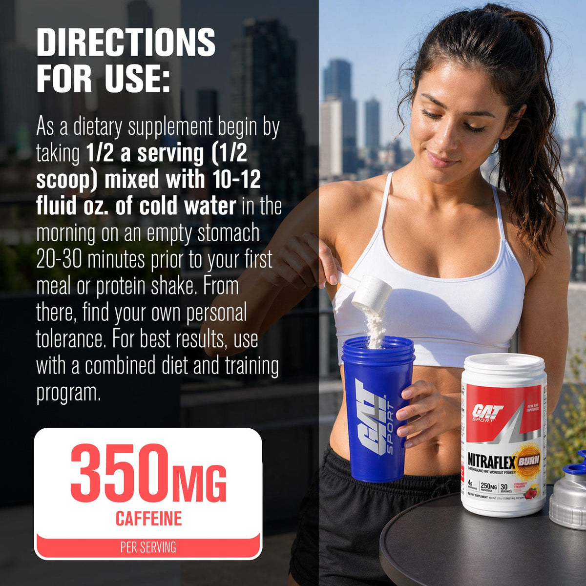 GAT Sport Nitraflex® Burn (New Formula)-N101 Nutrition