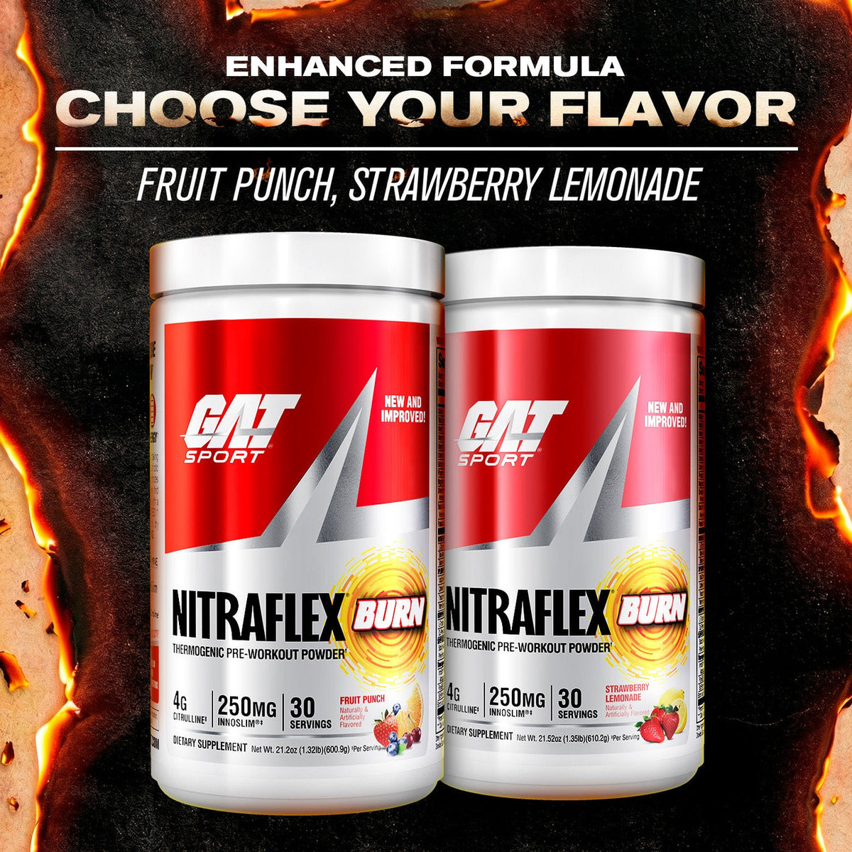 GAT Sport Nitraflex® Burn (New Formula)-N101 Nutrition