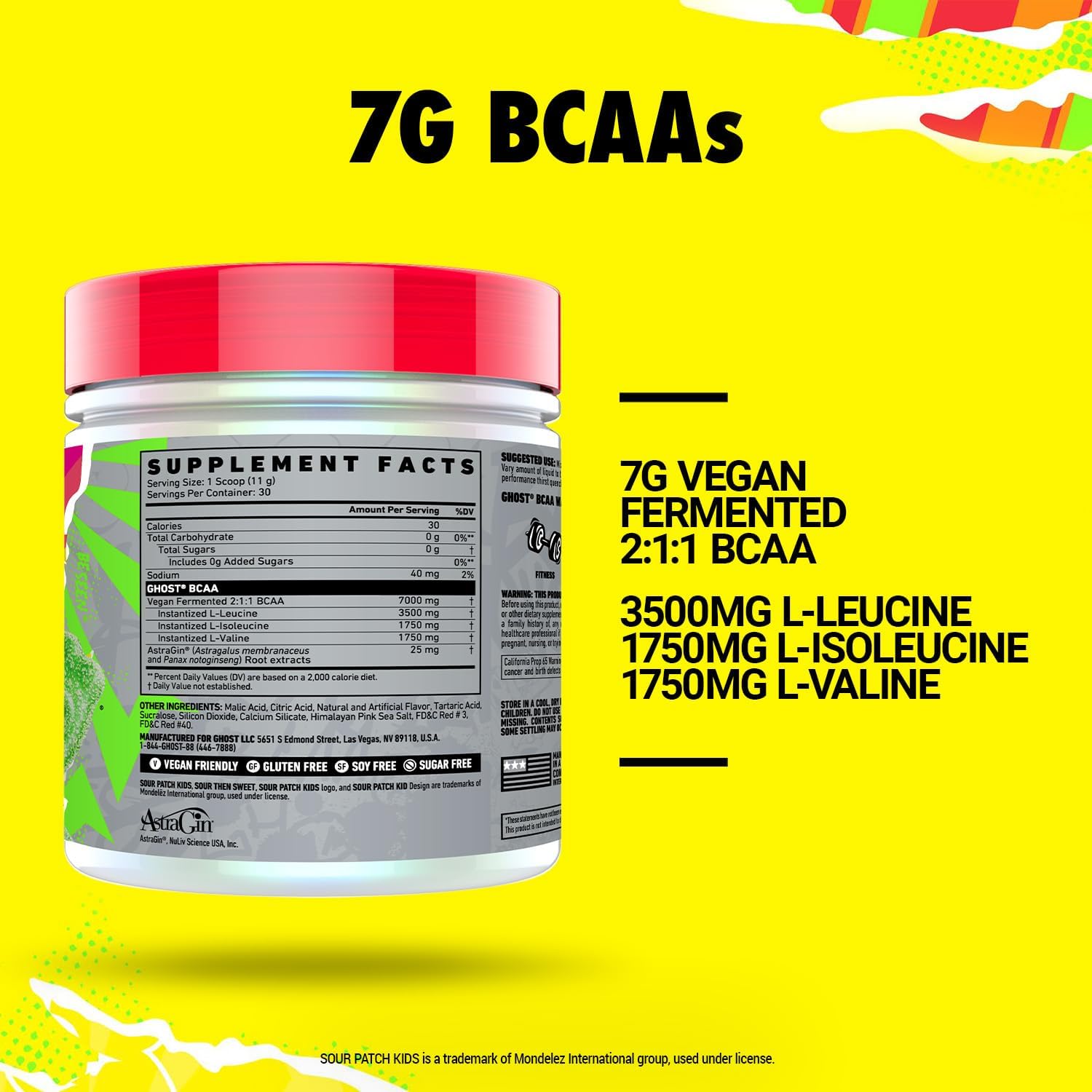 GHOST BCAA-N101 Nutrition