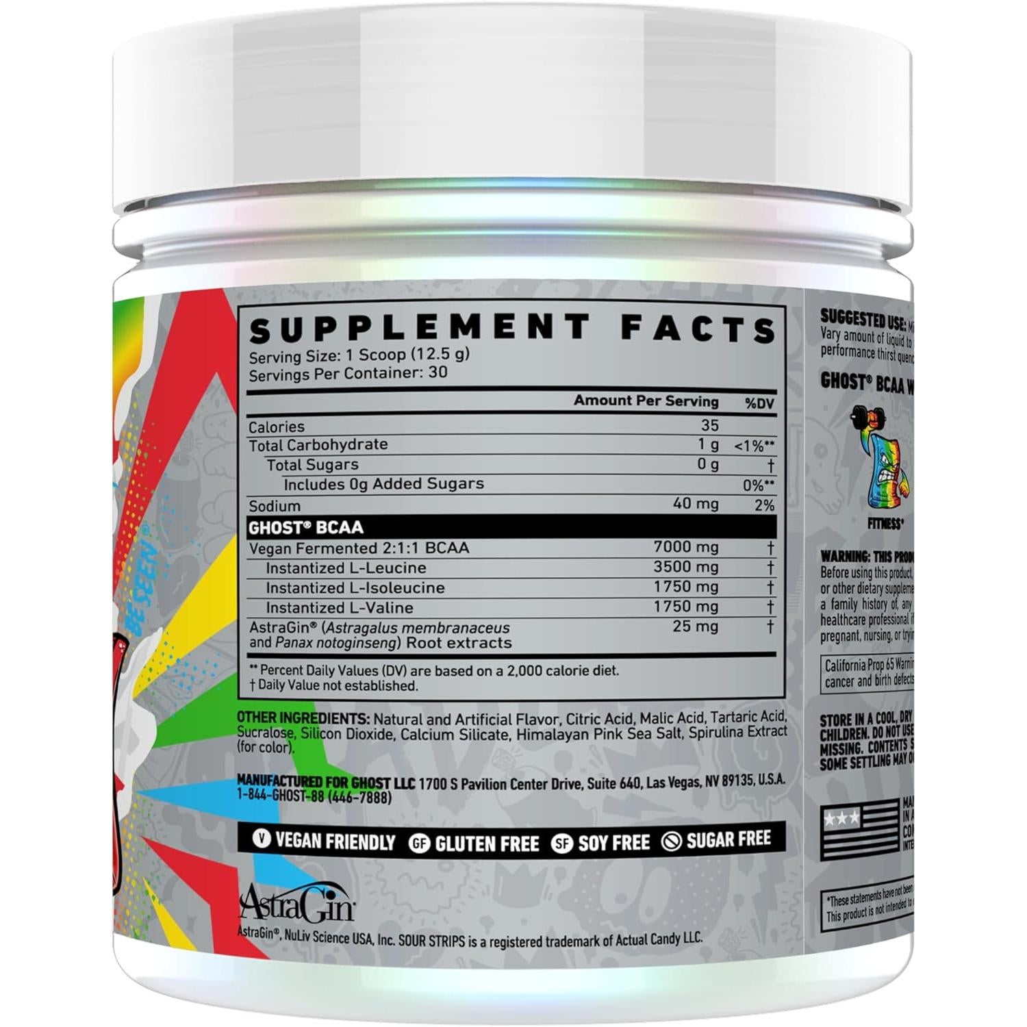 GHOST BCAA-N101 Nutrition