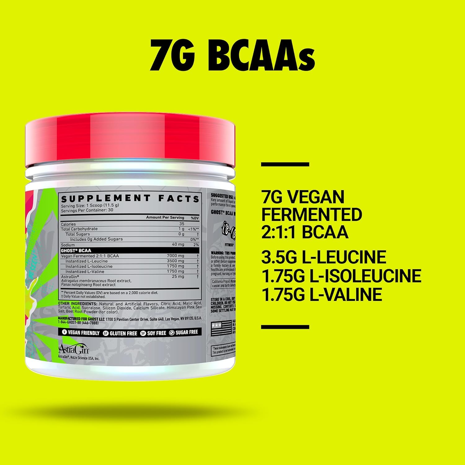 GHOST BCAA-N101 Nutrition