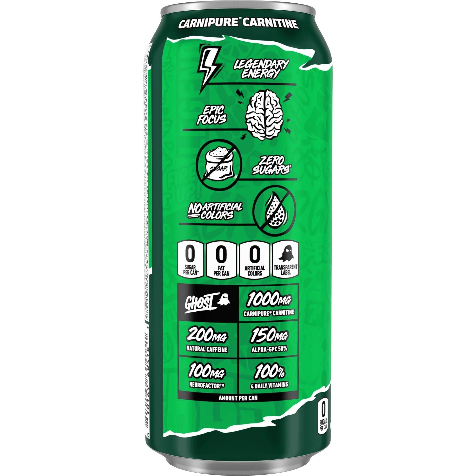 GHOST Energy Drink-N101 Nutrition