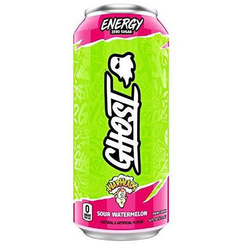 Ghost Energy RTD-Single (16 fl oz)-Sour Watermelon-N101 Nutrition